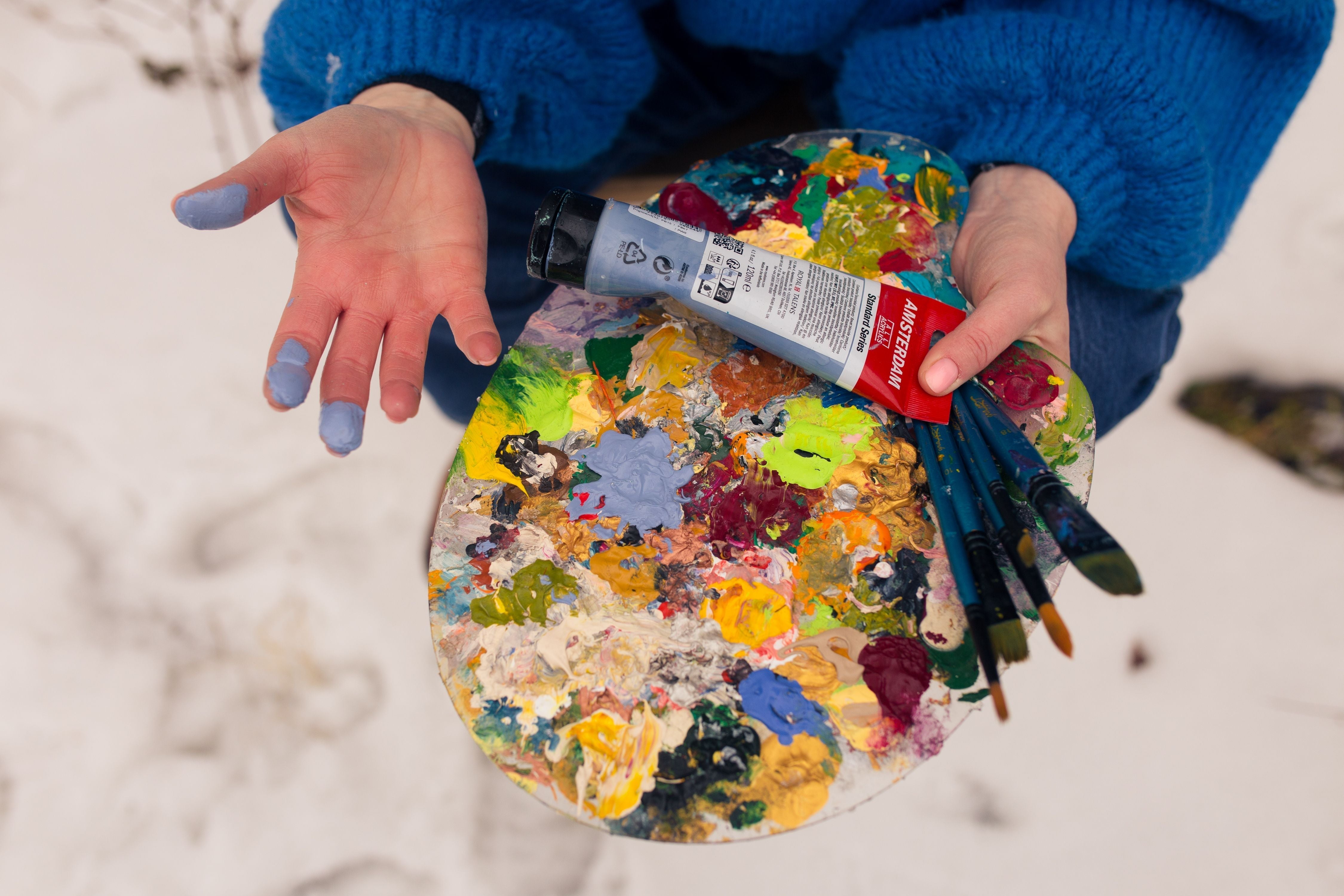 christmas painting ideas for beginners