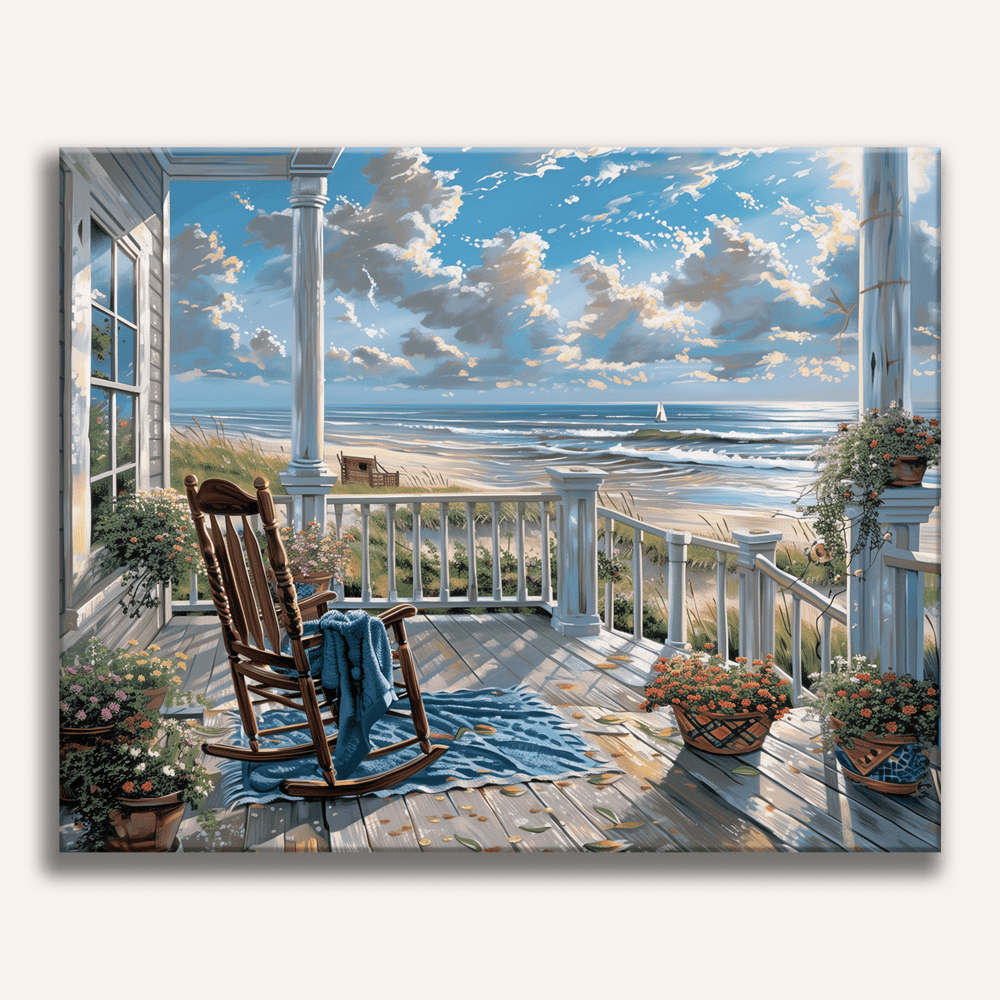 Seaside Overlook Paint by Numbers Kit