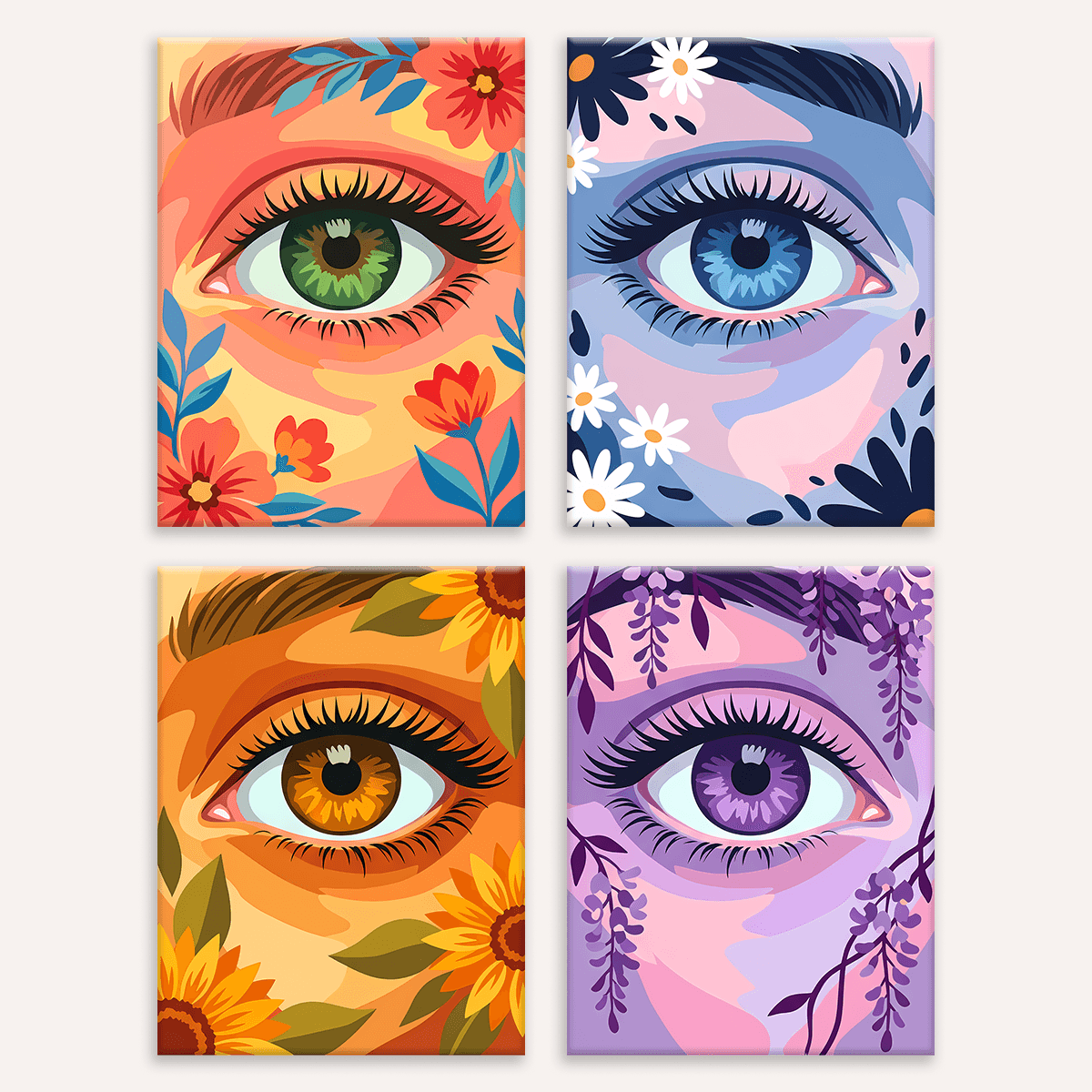 Floral Gaze