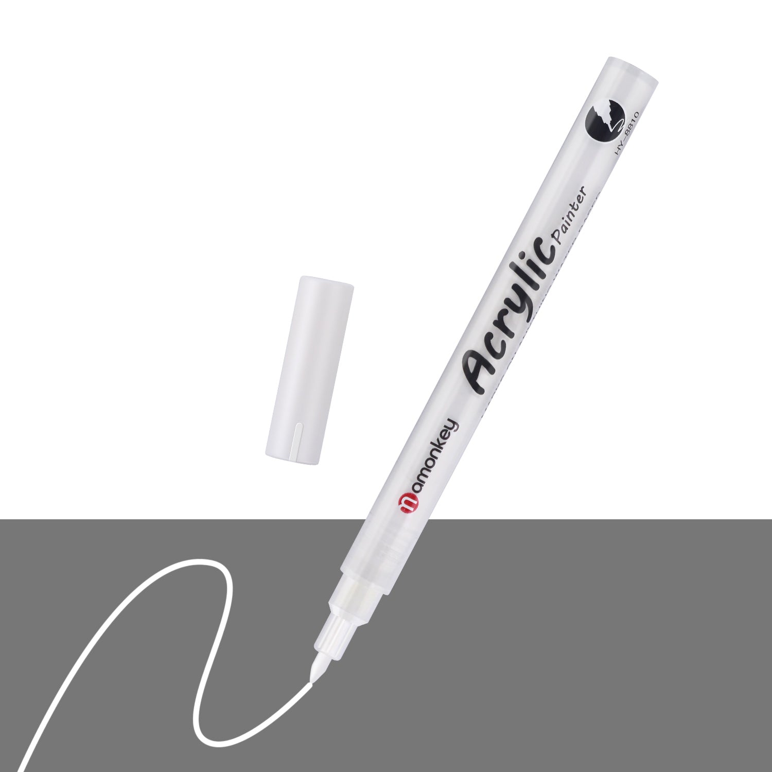 White Acrylic Paint Pen (Number Remover)