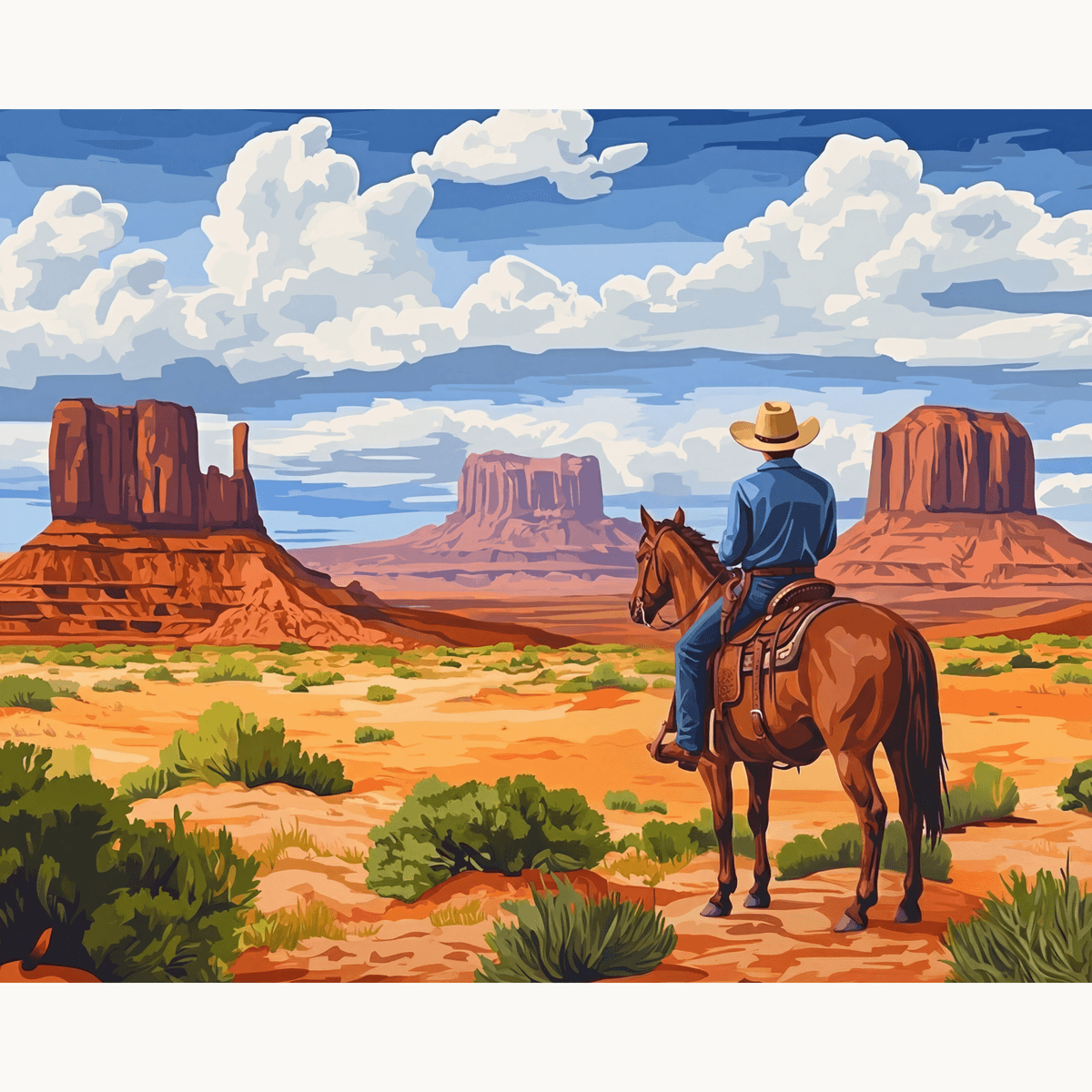 A Horse with No Name - Number Artist Paint by Numbers Kits