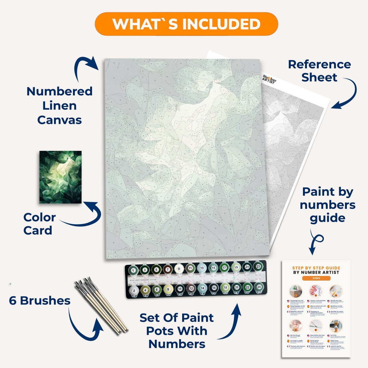 This image showcases a vibrant abstract art piece.