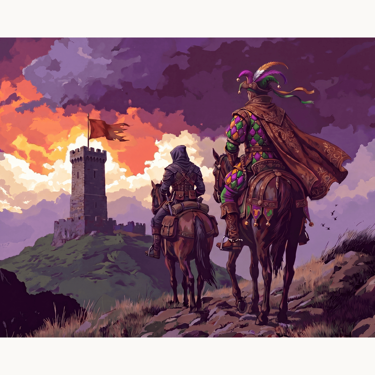 All Along The Watchtower - Number Artist Paint by Numbers Kits