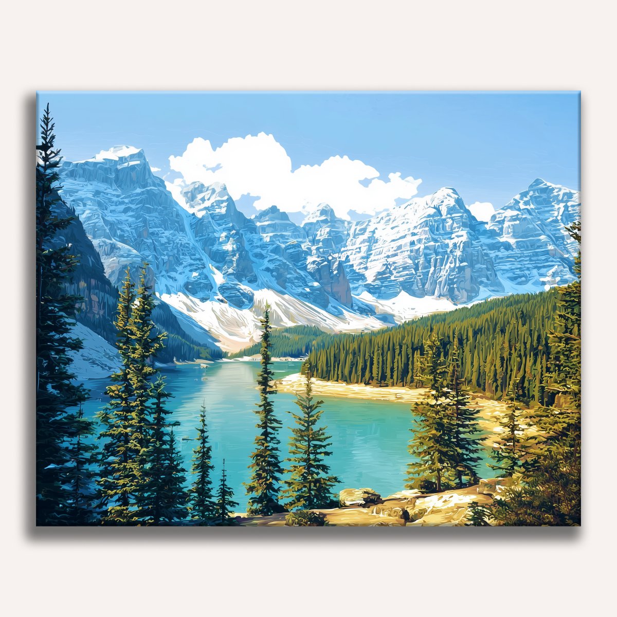 Banff National Park Paint by Numbers Kit