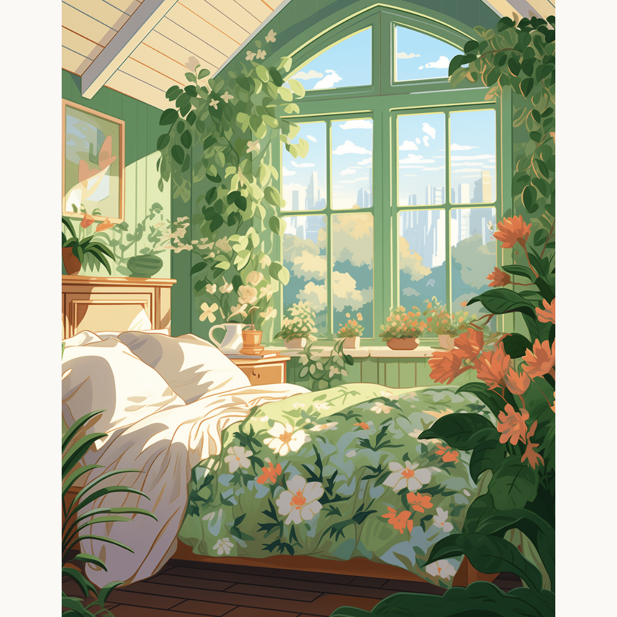 Bedroom Greenery