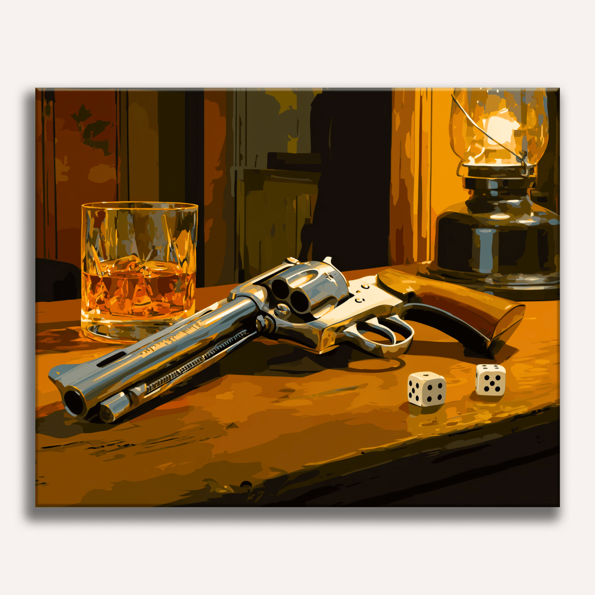 Big Iron - Number Artist Paint by Numbers Kits