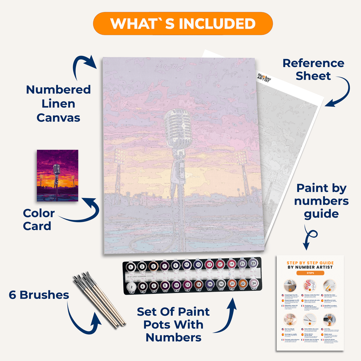Bohemian Rhapsody - Number Artist Paint by Numbers Kits