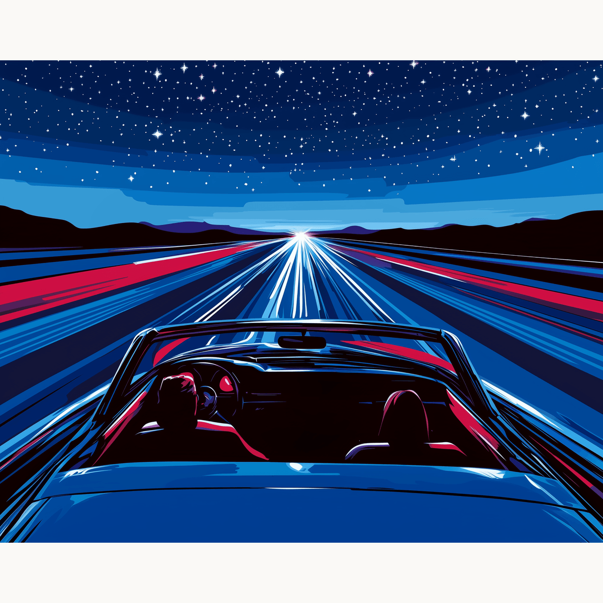 Born to Run - Number Artist Paint by Numbers Kits