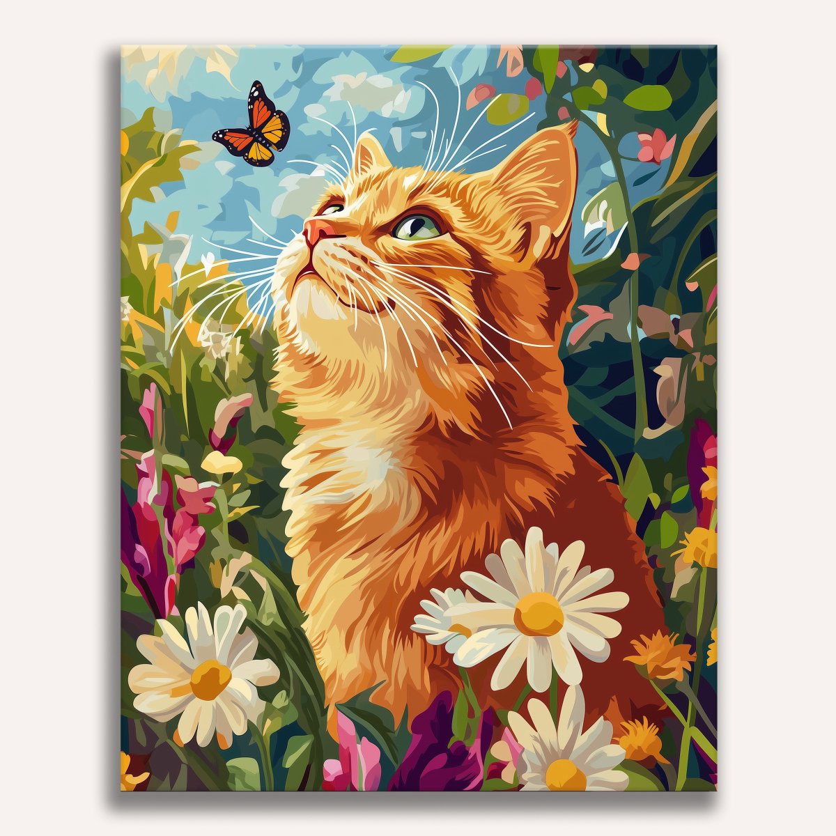 Butterfly Garden Paint by Numbers Kit