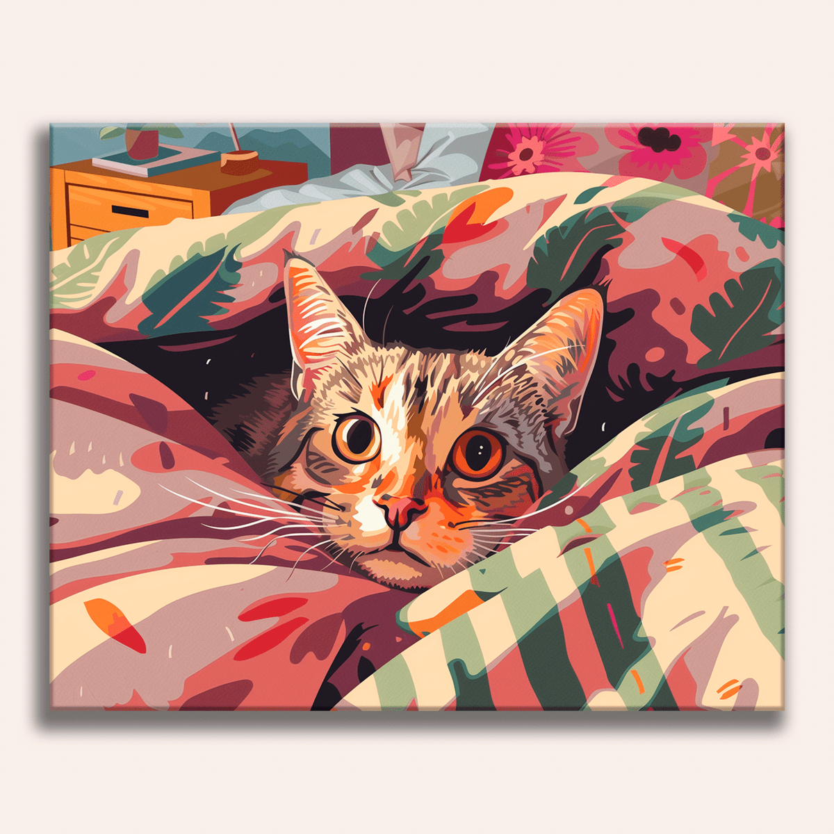 Cat Cave Paint by Numbers Kit