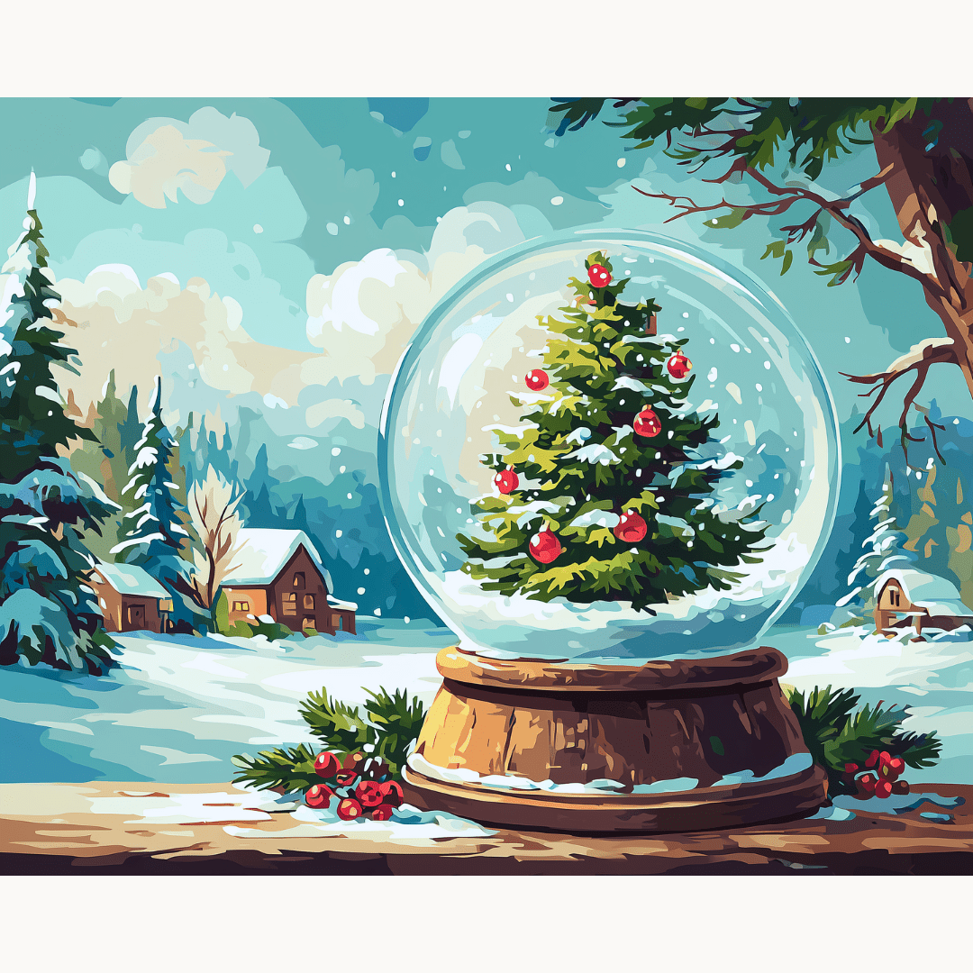Christmas Tree Globe