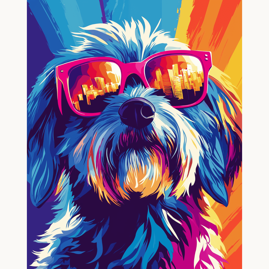 City Days - Number Artist Paint by Numbers Kits