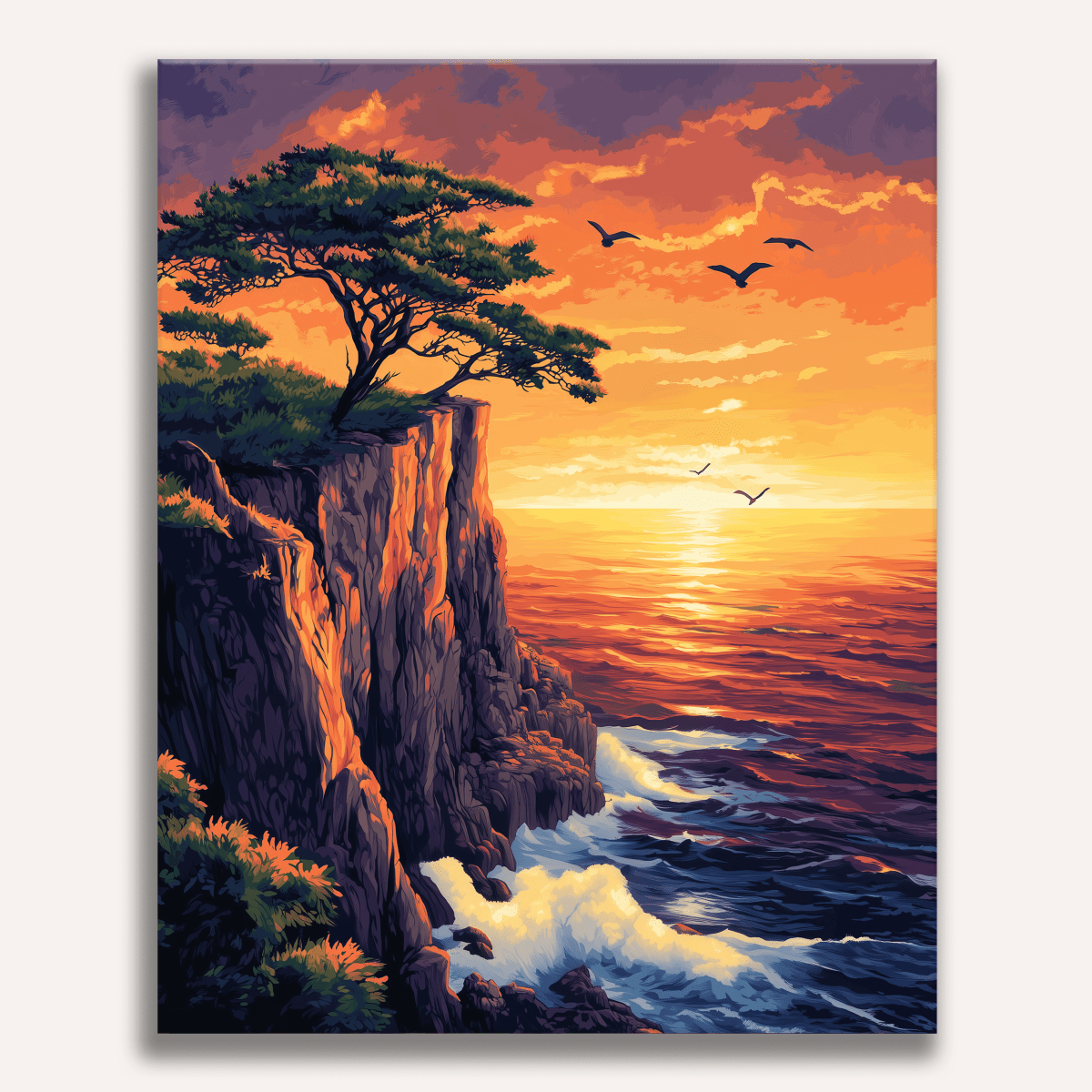 Cliff Sunset