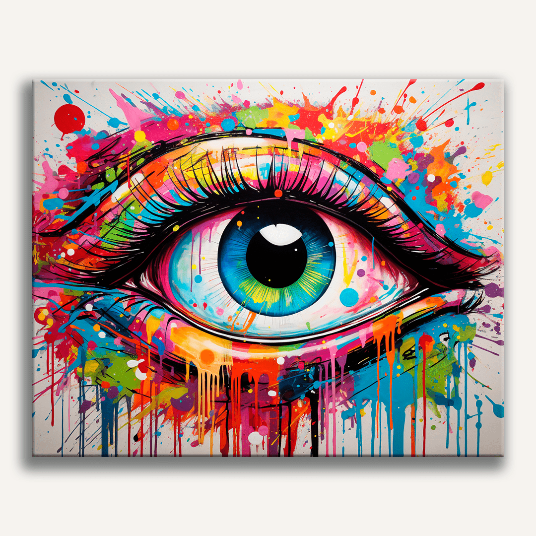 This image presents a vibrant and colorful piece of artwork.