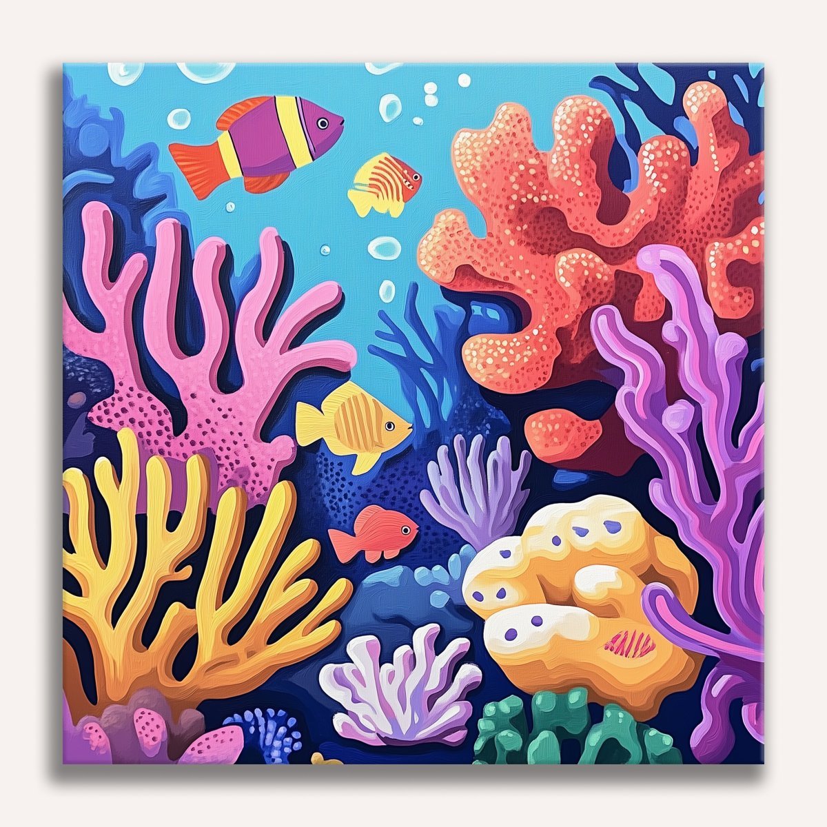 Coral Paradise - Number Artist Paint by Numbers Kits