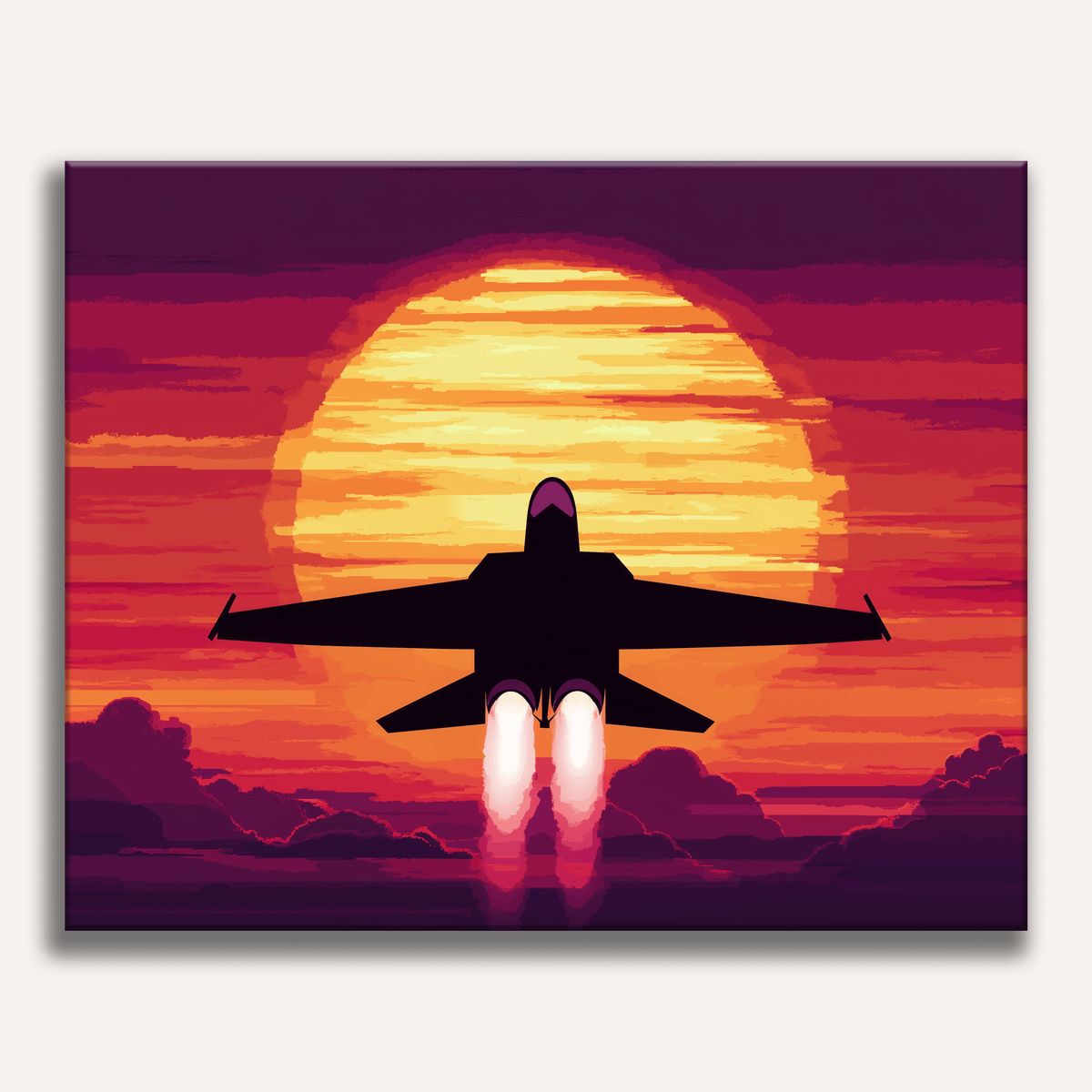 Danger Zone - Number Artist Paint by Numbers Kits