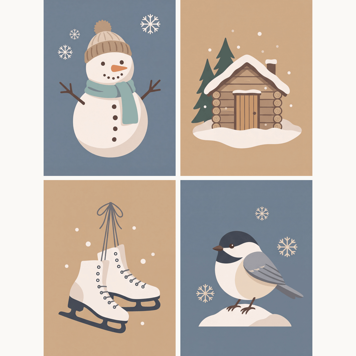 Winter Cozy - Number Artist Paint by Numbers Kits