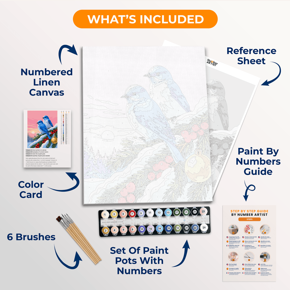 Better Together - Number Artist Paint by Numbers Kits