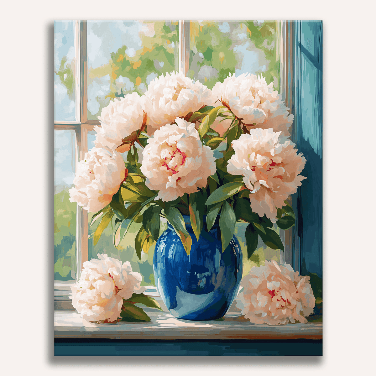 Cobalt Blue Vase - Number Artist Paint by Numbers Kits