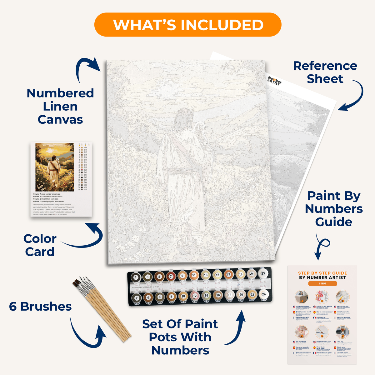 Golden Hour - Number Artist Paint by Numbers Kits