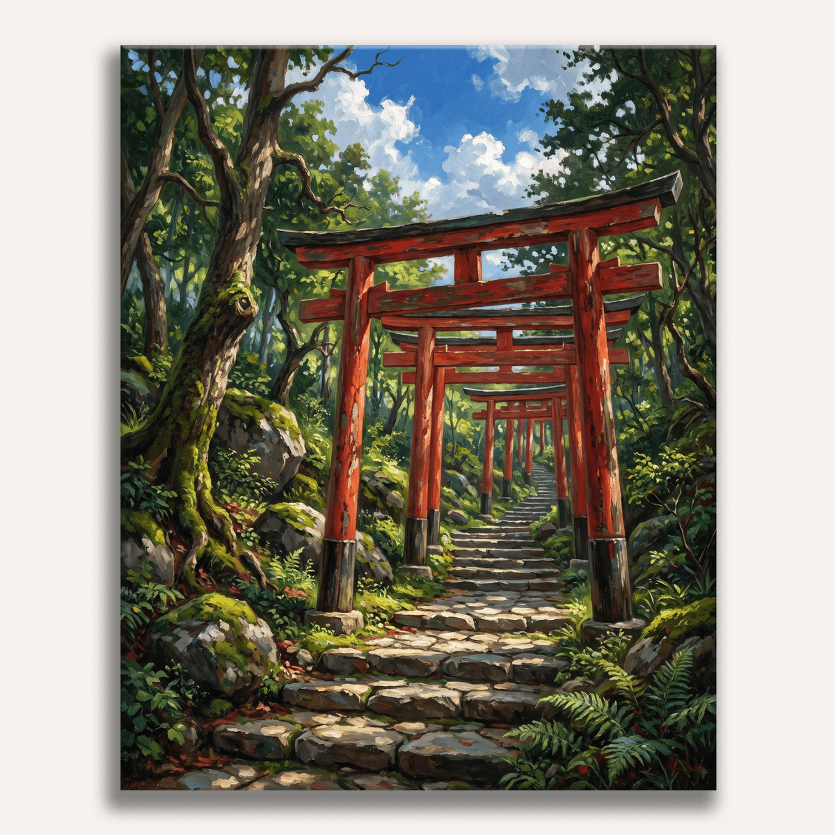 Torii Trail - Number Artist Paint by Numbers Kits