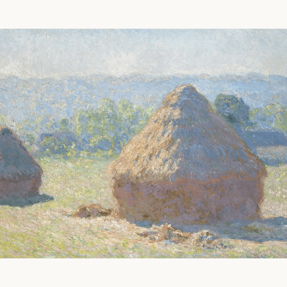 Haystacks, End of Summer by Claude Monet - Number Artist Paint by Numbers Kits