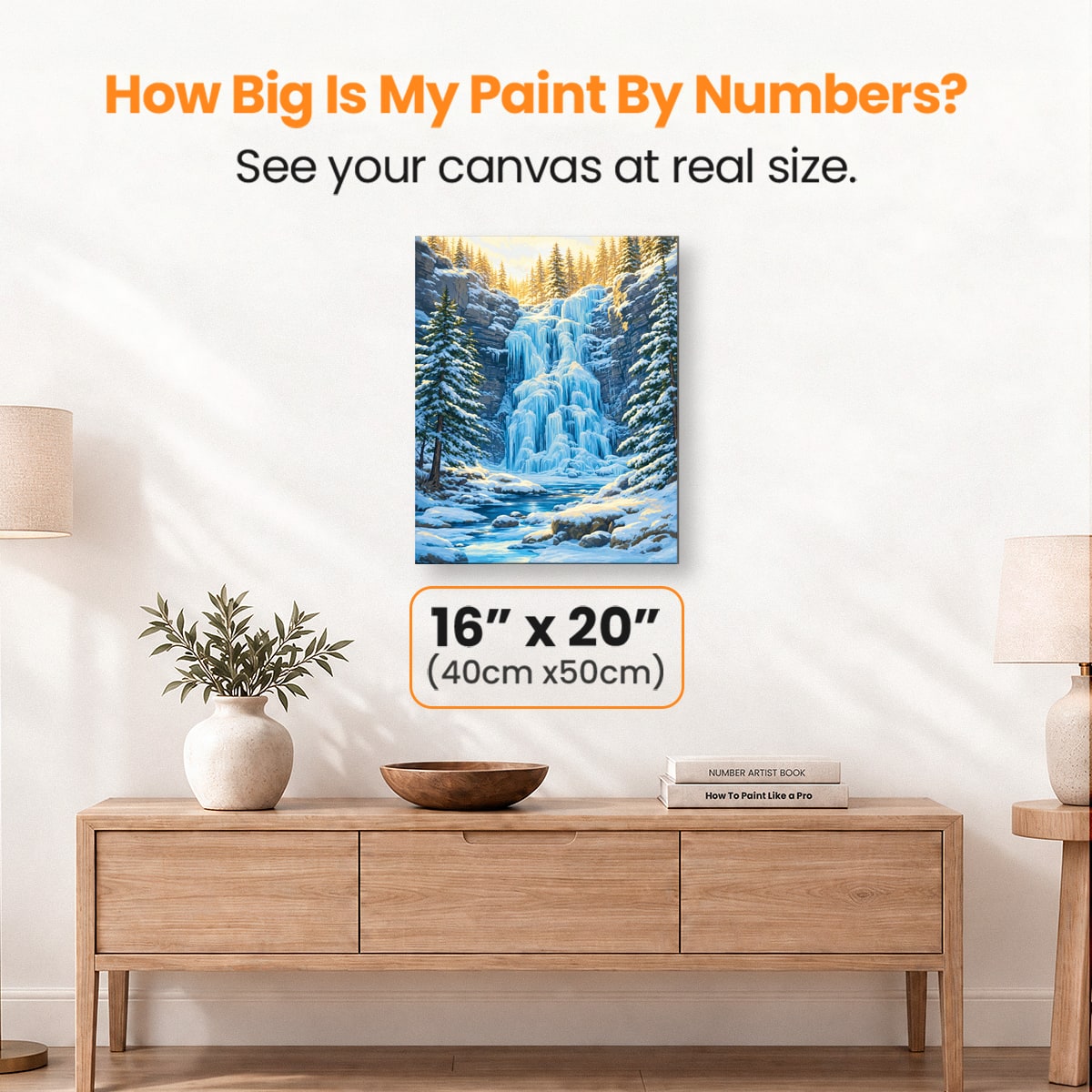 Frozen Majesty - Number Artist Paint by Numbers Kits