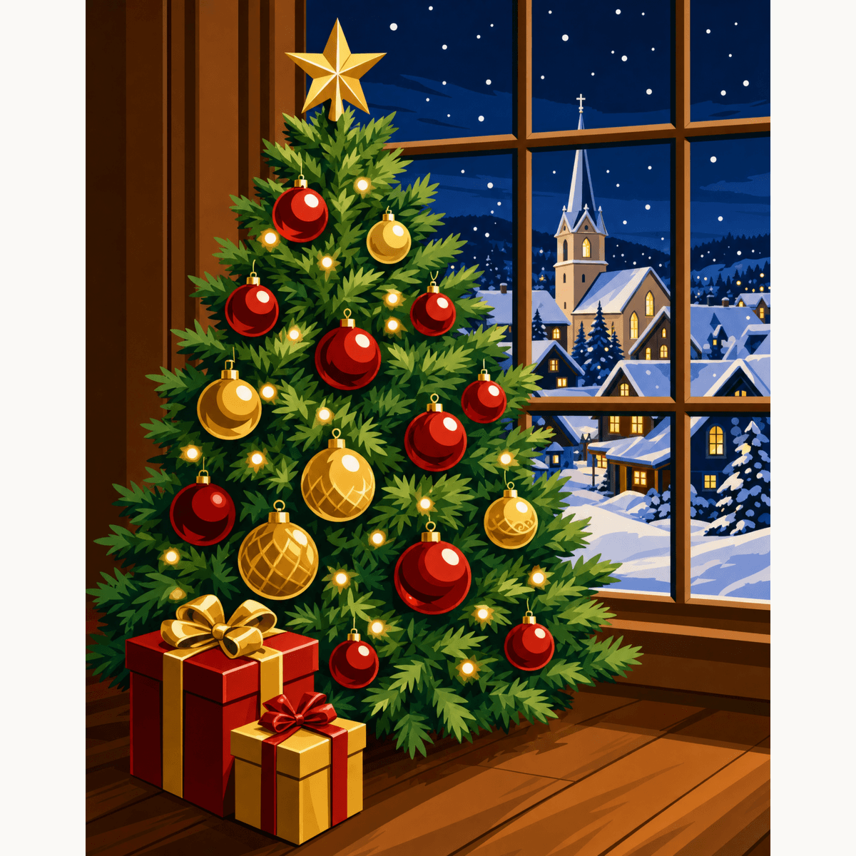 Christmas Wonder - Number Artist Paint by Numbers Kits