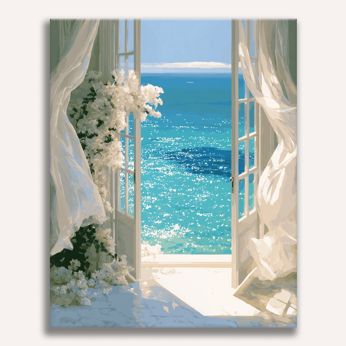 Vacation View - Number Artist Paint by Numbers Kits