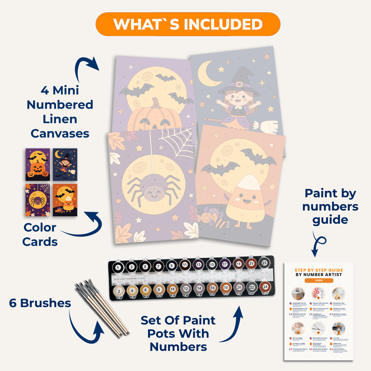 Bewitching Charm - Number Artist Paint by Numbers Kits