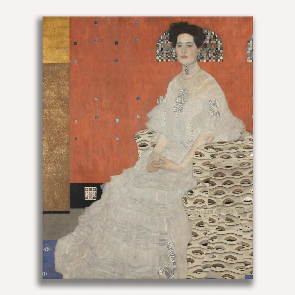 Fritza Riedler by Gustav Klimt - Number Artist Paint by Numbers Kits