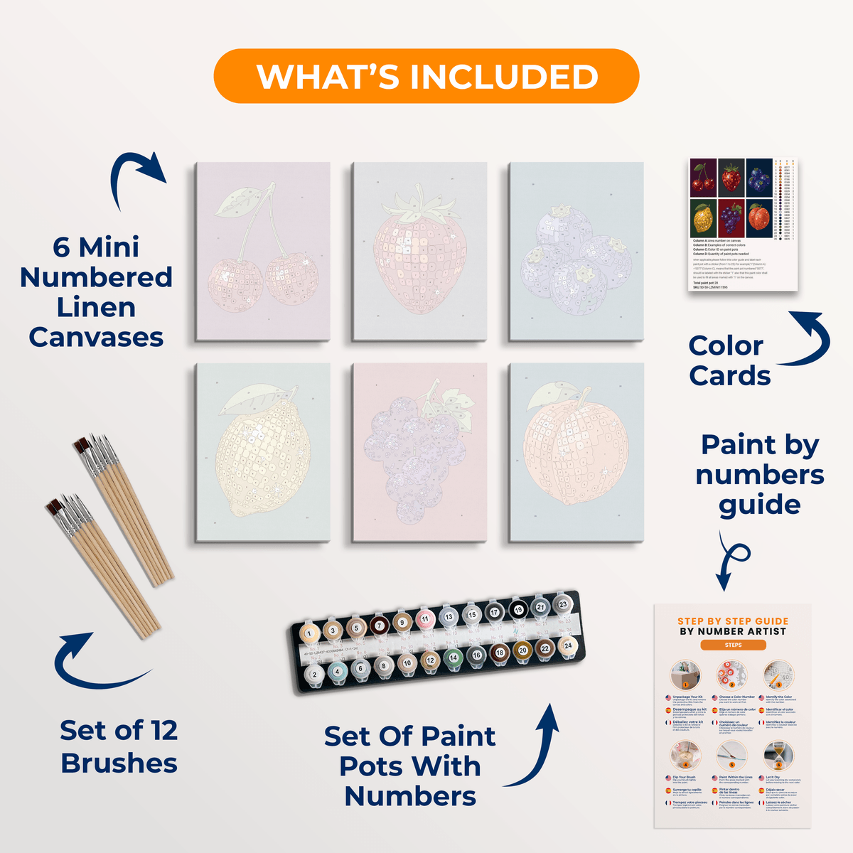 Disco Glimmer - Number Artist Paint by Numbers Kits