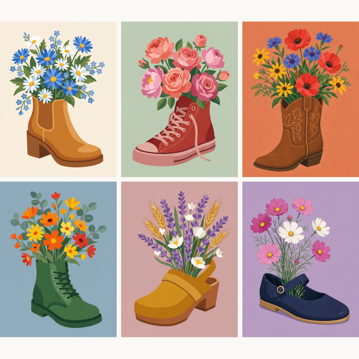 Wildflower Wanderer - Number Artist Paint by Numbers Kits