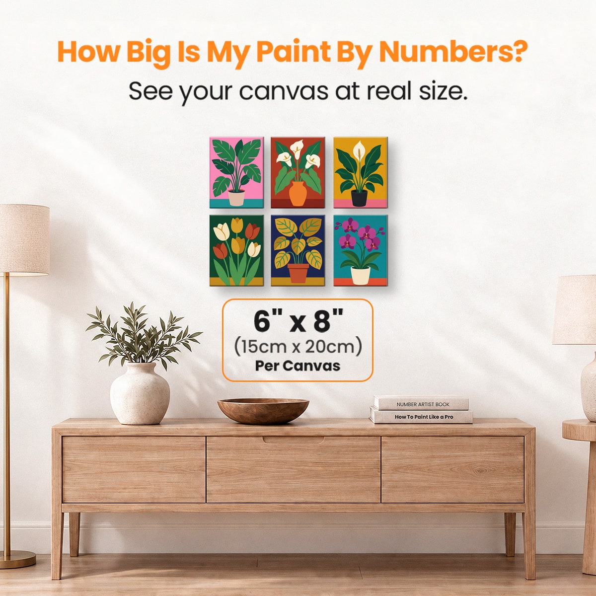 Thriving in Color - Number Artist Paint by Numbers Kits