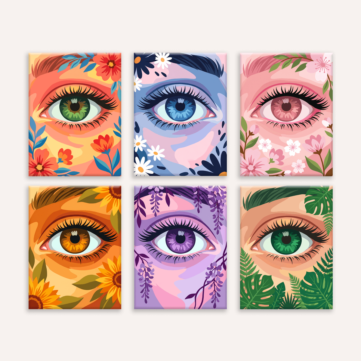Floral Gaze | 6 Mini Kits