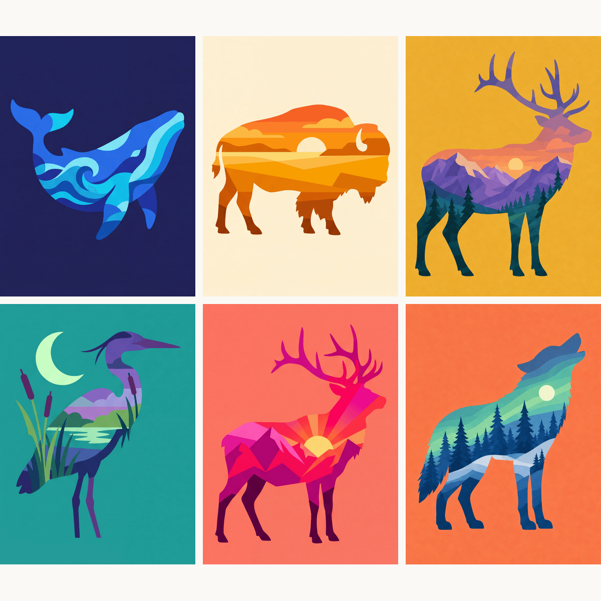 Wild Abstraction - Number Artist Paint by Numbers Kits