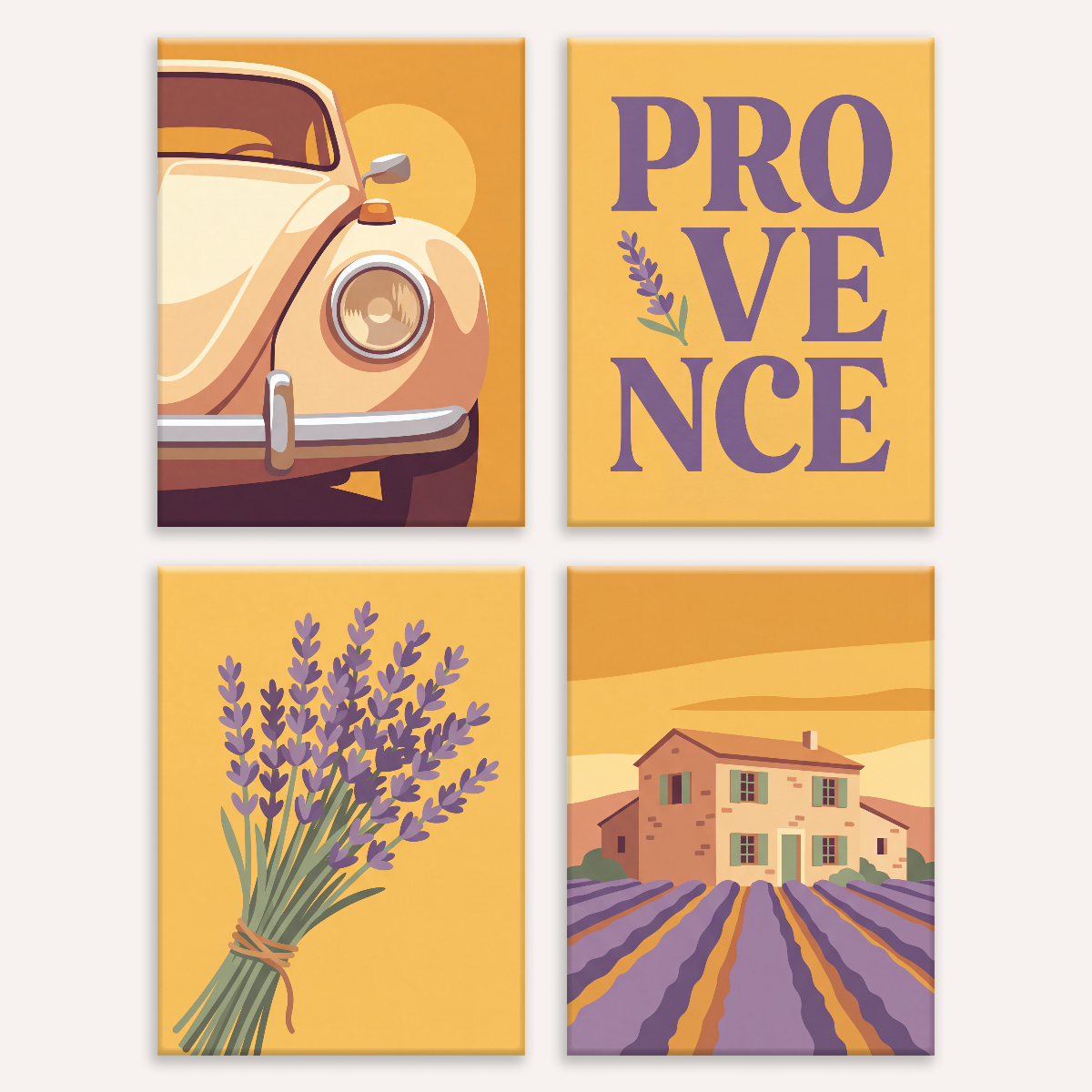 Provence Escape - Number Artist Paint by Numbers Kits