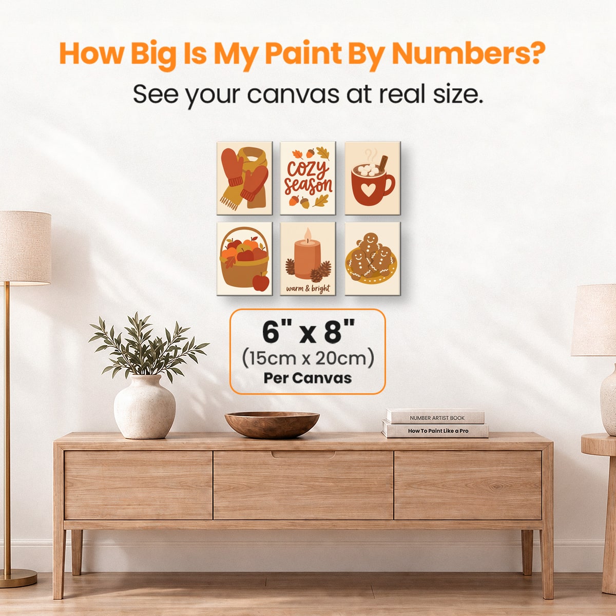 Warmth of the Season - Number Artist Paint by Numbers Kits