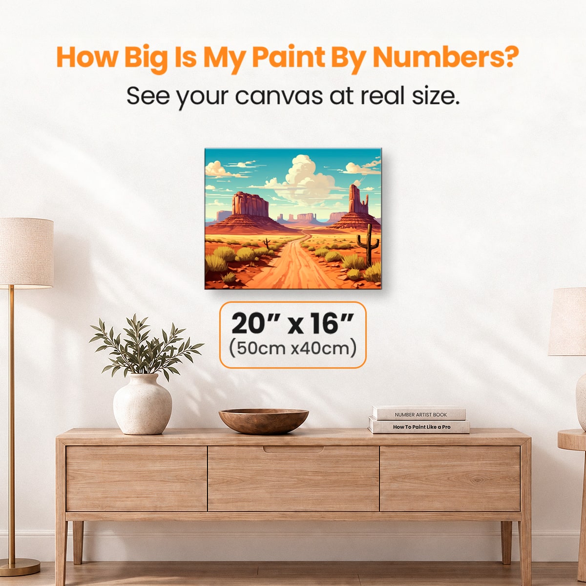 The image depicts a picturesque scene from Arizona.