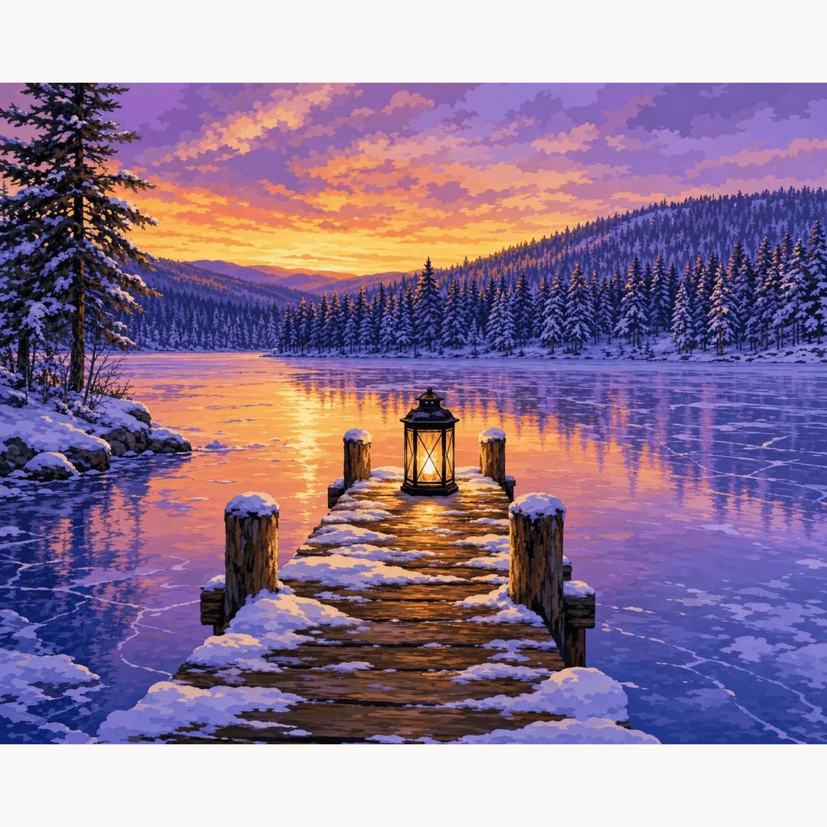 Calm Waters - Number Artist Paint by Numbers Kits