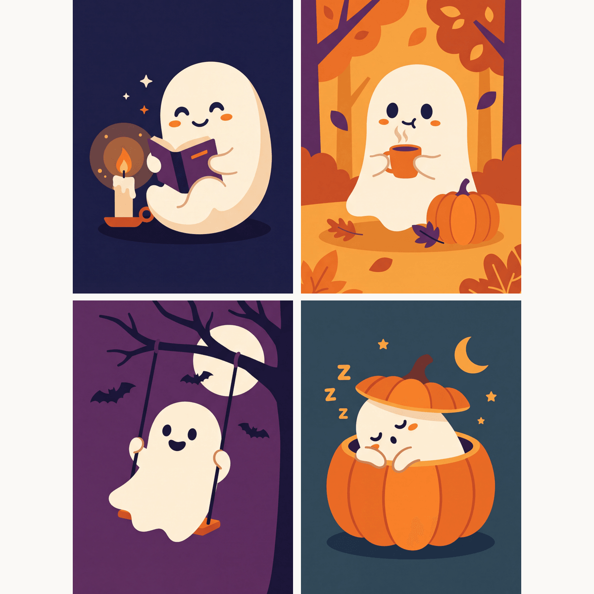 Ghostly Business - Number Artist Paint by Numbers Kits