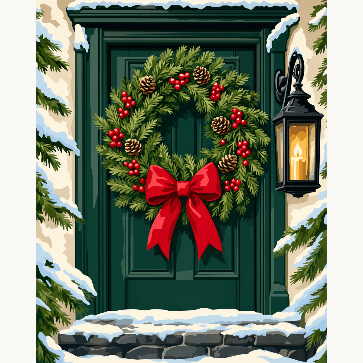 Come Inside - Number Artist Paint by Numbers Kits