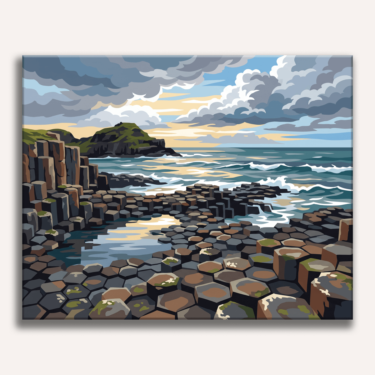 Causeway Stormlight - Number Artist Paint by Numbers Kits