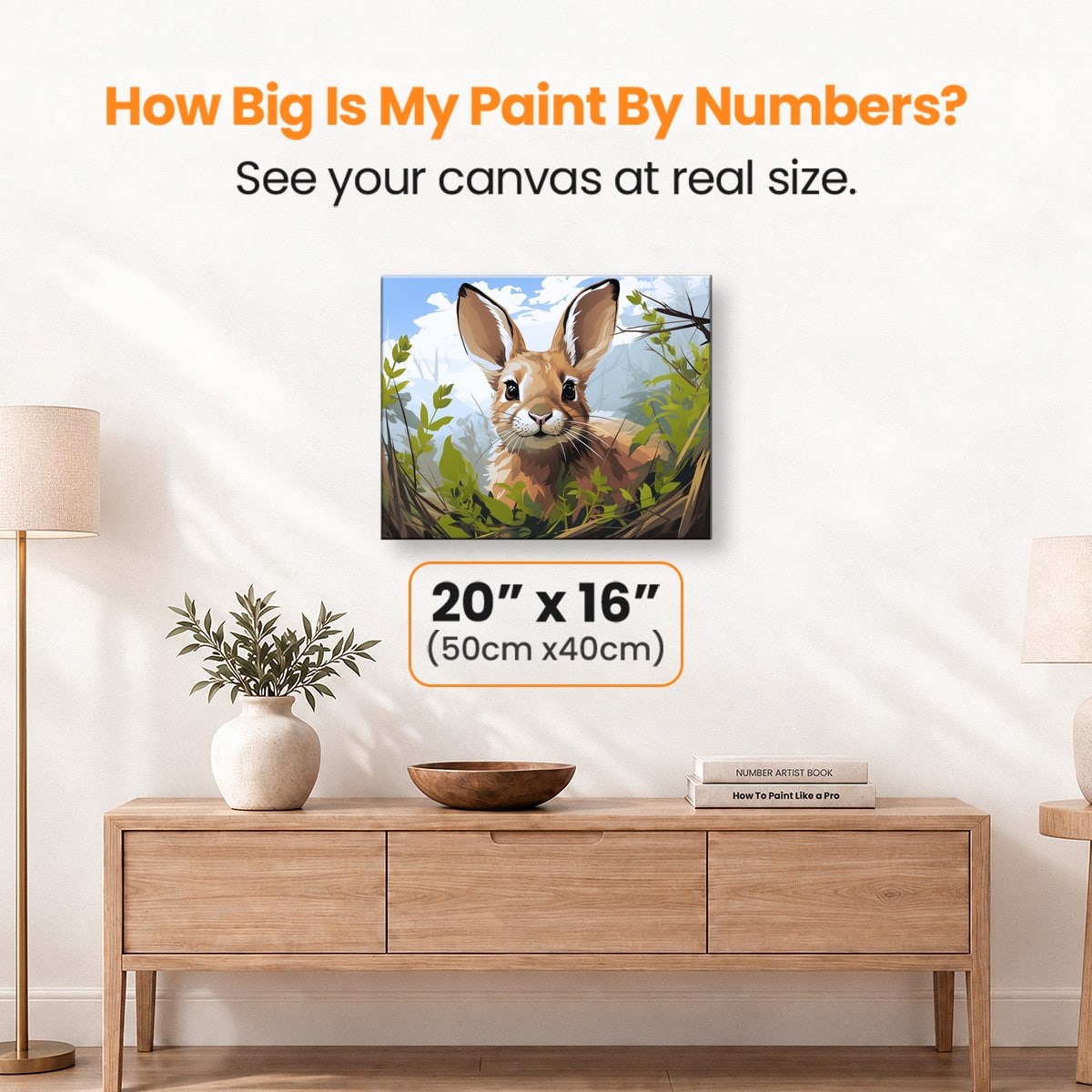 Rabbit’s Lair - Number Artist Paint by Numbers Kits