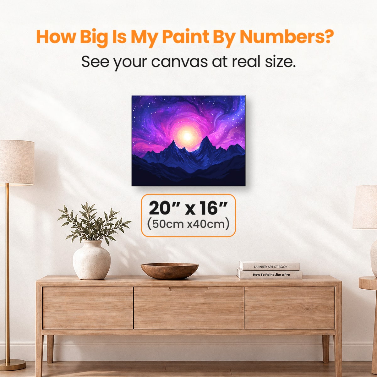 Nebula Sky - Number Artist Paint by Numbers Kits