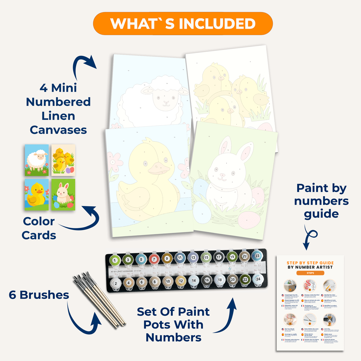 Nest Joy - Number Artist Paint by Numbers Kits