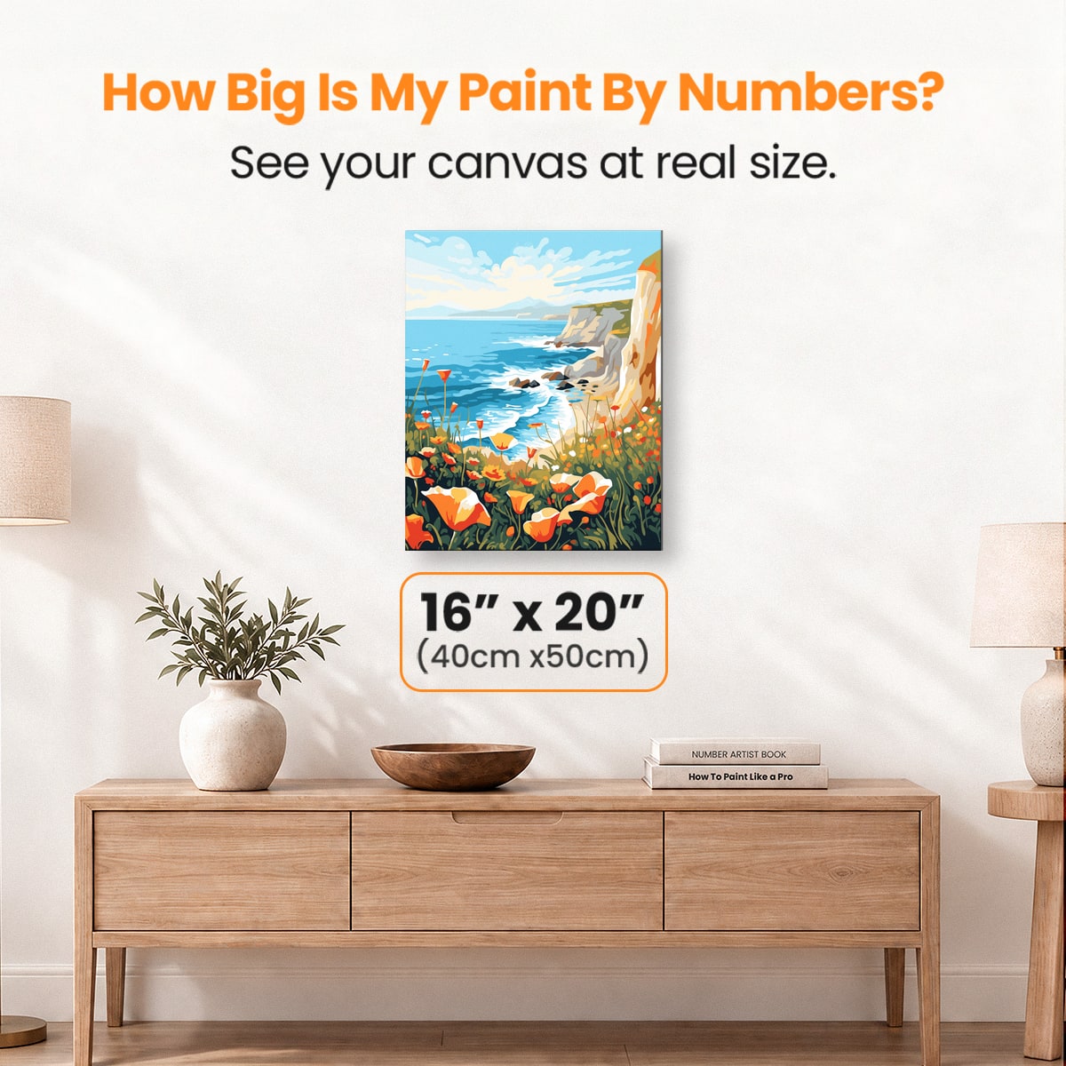 Poppy Paradise - Number Artist Paint by Numbers Kits