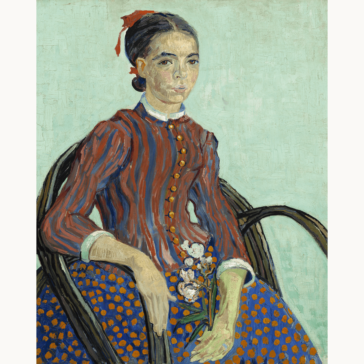 La Mousmé by Vincent Van Gogh - Number Artist Paint by Numbers Kits