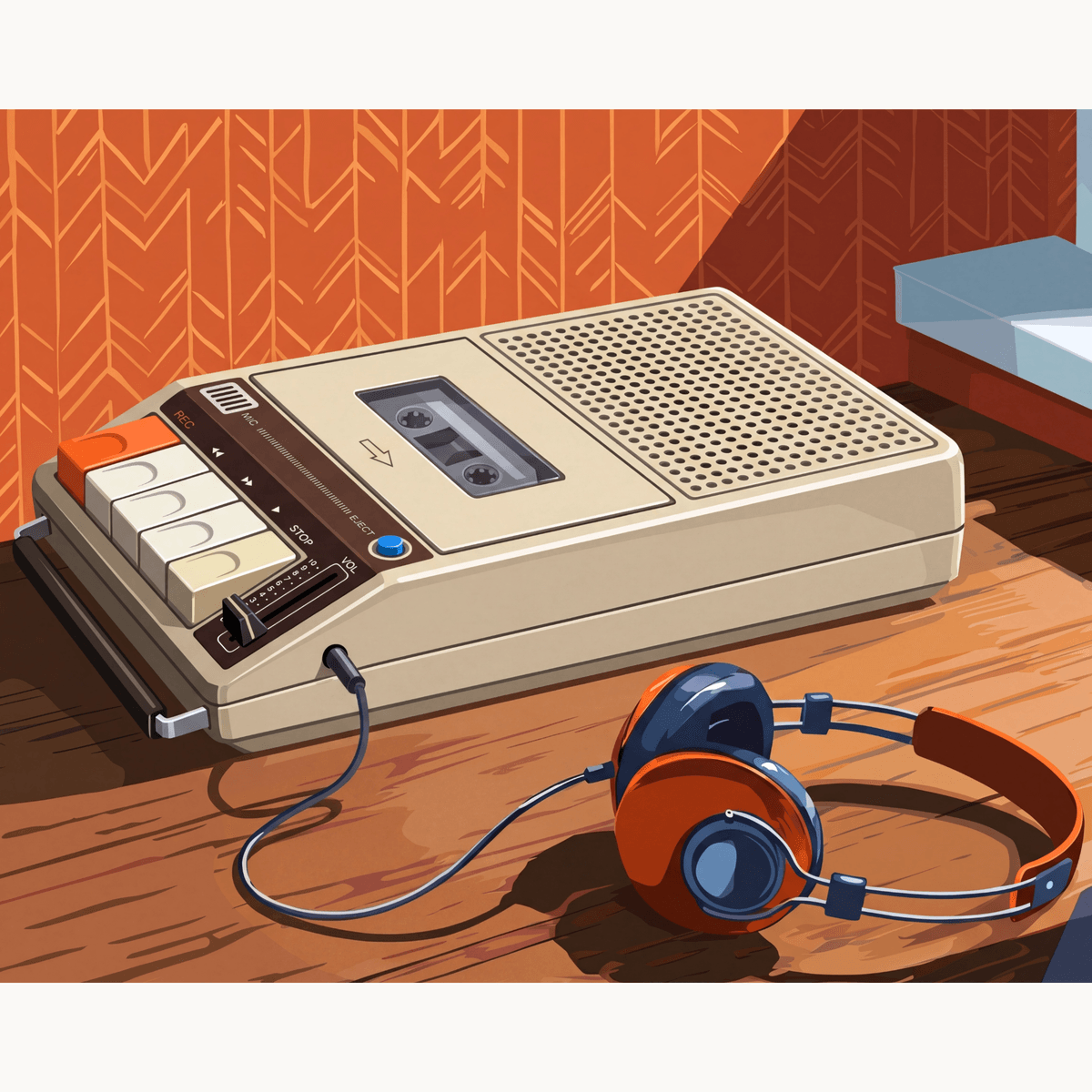 Cassette Recorder revised - Number Artist Paint by Numbers Kits