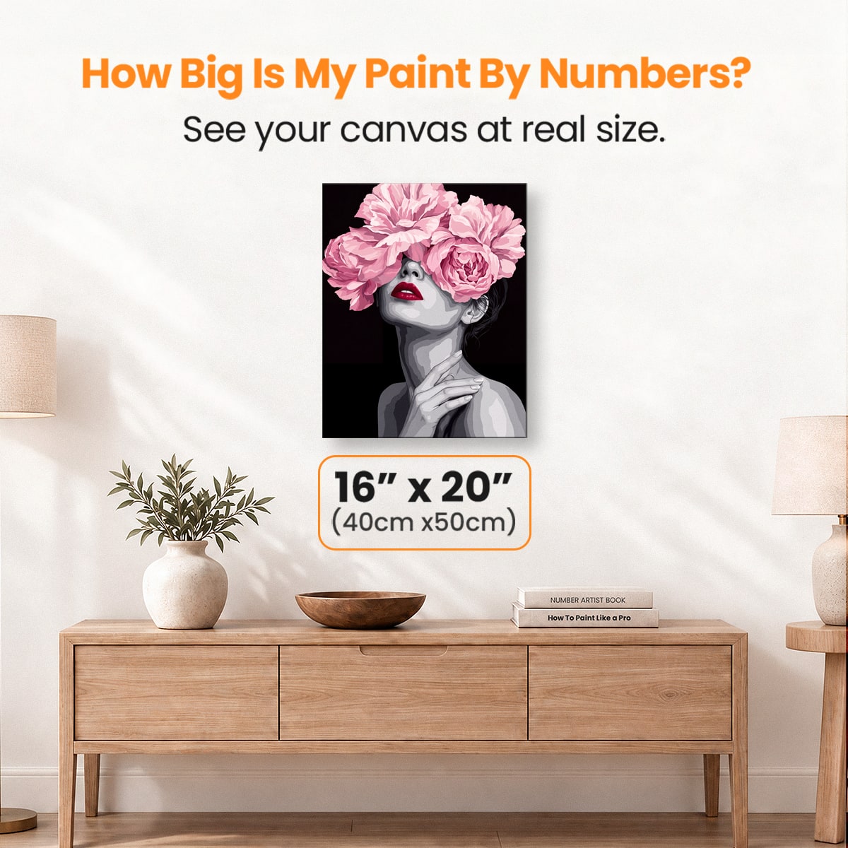 Noir Beauty - Number Artist Paint by Numbers Kits